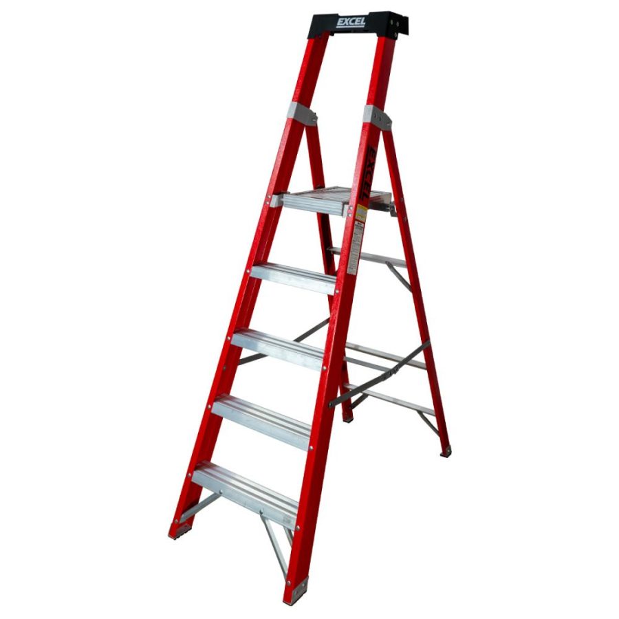 5 tread plat ladder 31110pg